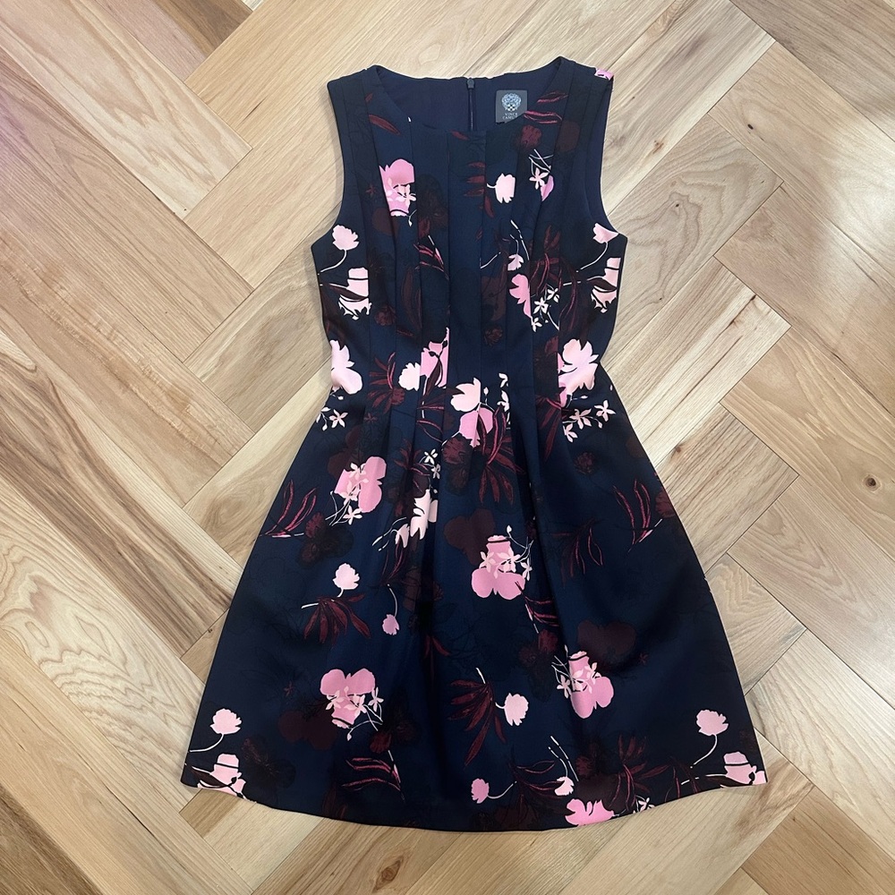 Vince Camuto Floral A-line Dress